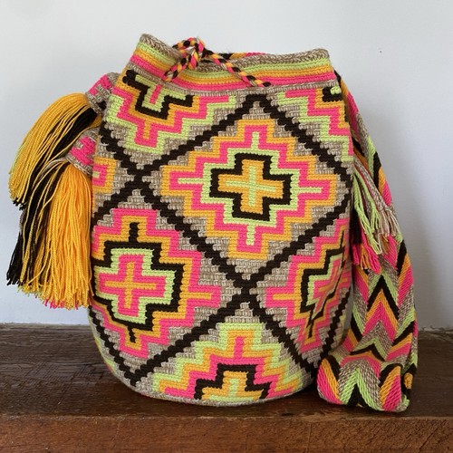 Authentic 100% Wayuu Mochila Colombian Bag Large Size - photo 3