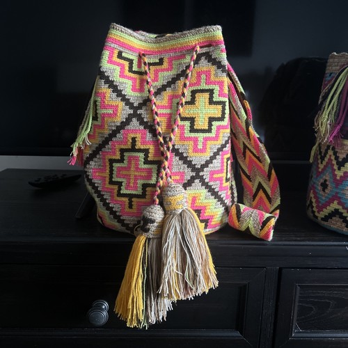 Authentic 100% Wayuu Mochila Colombian Bag Large Size - photo 4