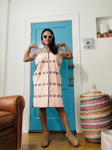 Kaftan Handwoven dress Mexican huipil San Juan Colorado