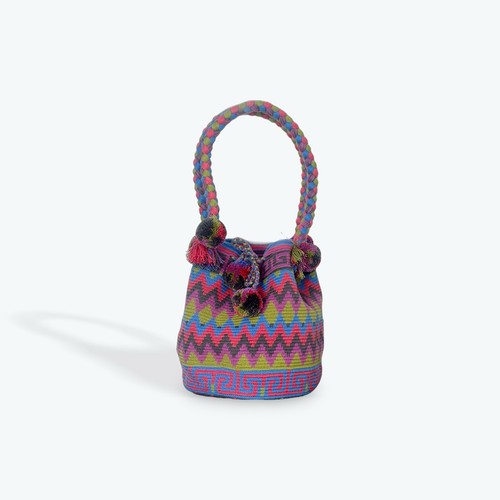 Authentic 100% Wayuu Mochila Colombian Bag Large Size