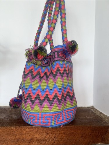 Authentic 100% Wayuu Mochila Colombian Bag Large Size - photo 5