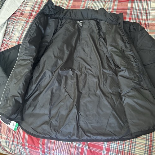New Roxy Women's Quilted Jacket Black XL - photo 5
