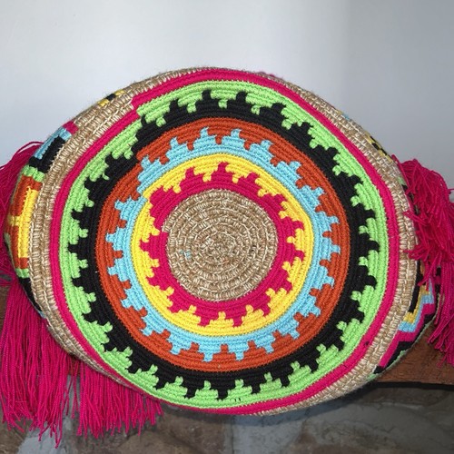 Authentic 100% Wayuu Mochila Colombian Bag Large - photo 5
