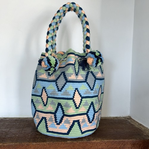 Authentic 100% Wayuu Mochila Colombian Bag Large - photo 4
