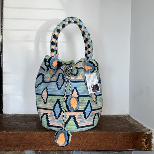 Authentic 100% Wayuu Mochila Colombian Bag Large - photo 5