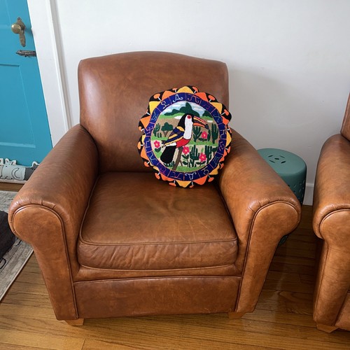 Authentic 100% Wayuu Venezuelan Punch Needle Toucan Pillow - photo 5