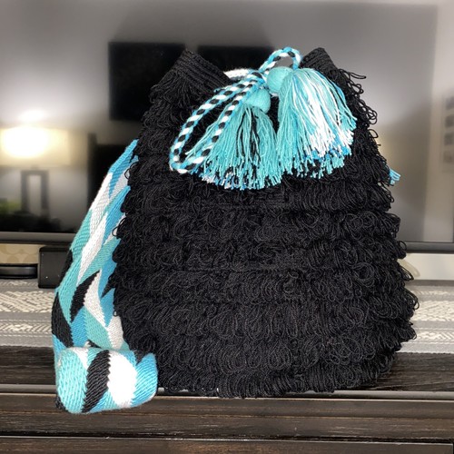 Authentic 100% Wayuu Mochila Colombian Bag Large Size Crossbody - photo 2