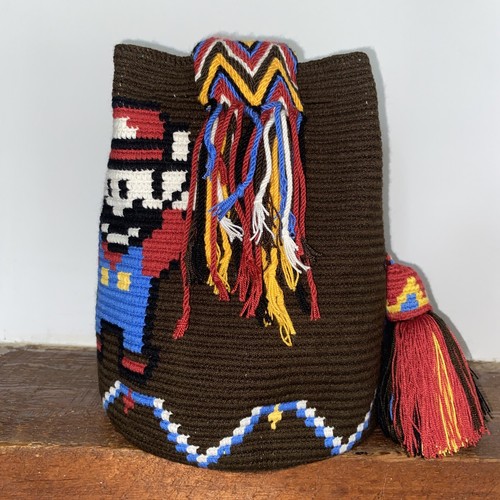 Authentic Wayuu Mochila Colombian Bag - Super Mario Design - photo 4