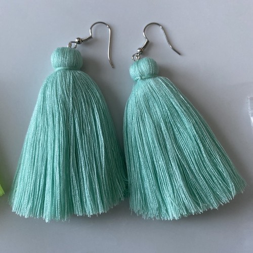 4 Sets Of Tassel Earrings Handmade Jewelry - photo 4