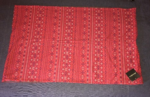 NWT Eddie Bauer Infinity Scarf Coral Oversized 100% Cotton OS - photo 4