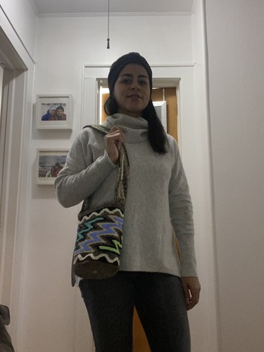 Authentic 100% Arhuaca Colombian Mochila Bag Virgin Wool - photo 3
