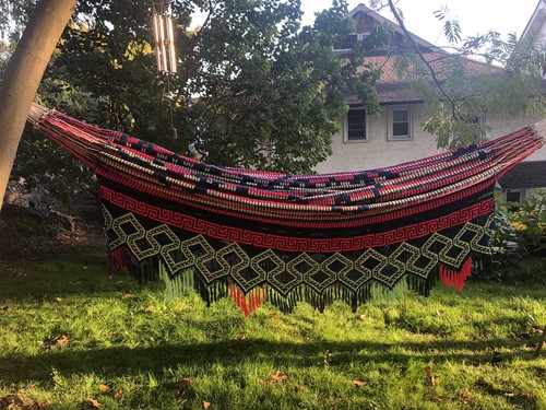 Colombian Wayuu Handmade Chinchorro Double Face Hammock