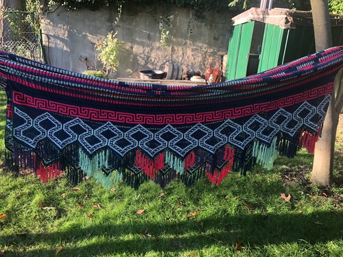 Colombian Wayuu Handmade Chinchorro Double Face Hammock - photo 2