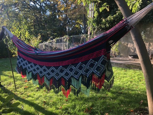 Colombian Wayuu Handmade Chinchorro Double Face Hammock - photo 4