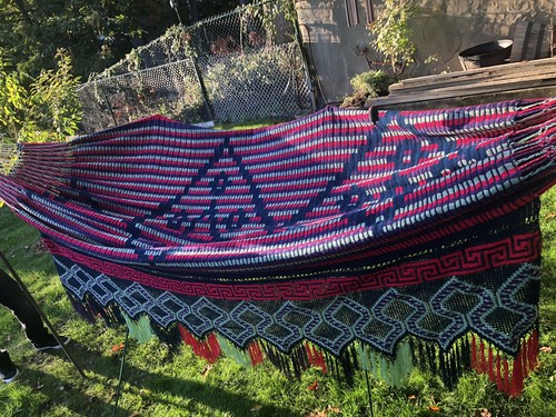 Colombian Wayuu Handmade Chinchorro Double Face Hammock - photo 5