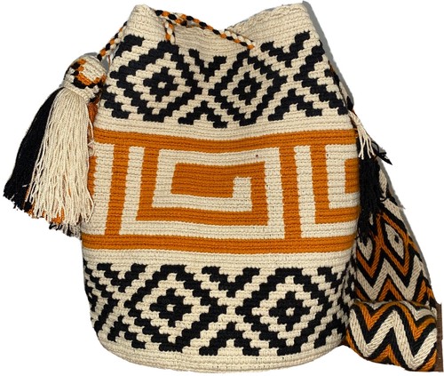 Authentic Wayuu Mochila Colombian Bag Large Exclusive