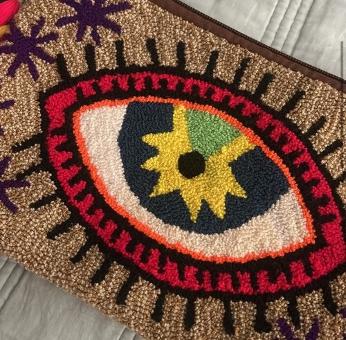 Authentic Wayuu Crossbody Clutch Bag Medium Multicolor - photo 5