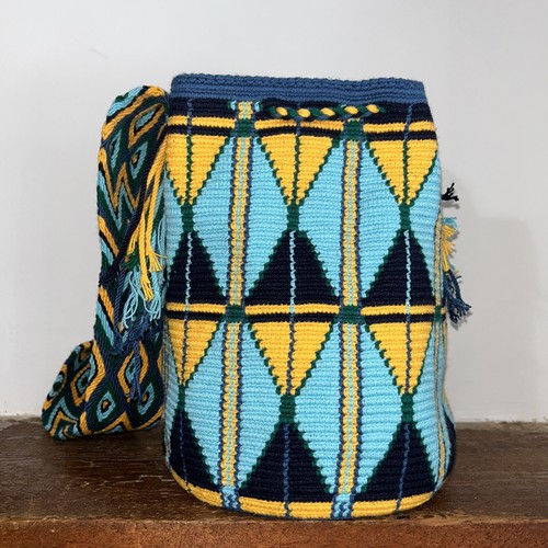 Authentic 100% Wayuu Mochila Colombian Bag Large Size - photo 5