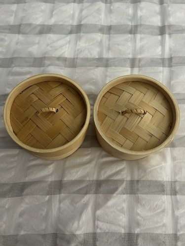 2 Pc Set VIORI Bamboo Bar Holders Shampoo & Soap - photo 2