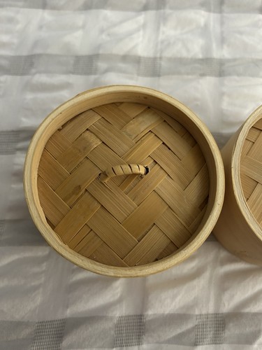2 Pc Set VIORI Bamboo Bar Holders Shampoo & Soap - photo 3