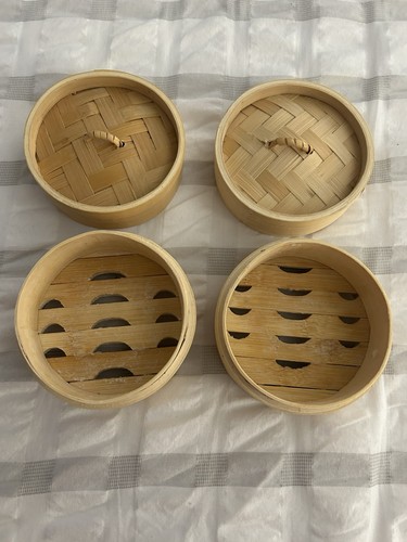 2 Pc Set VIORI Bamboo Bar Holders Shampoo & Soap - photo 5
