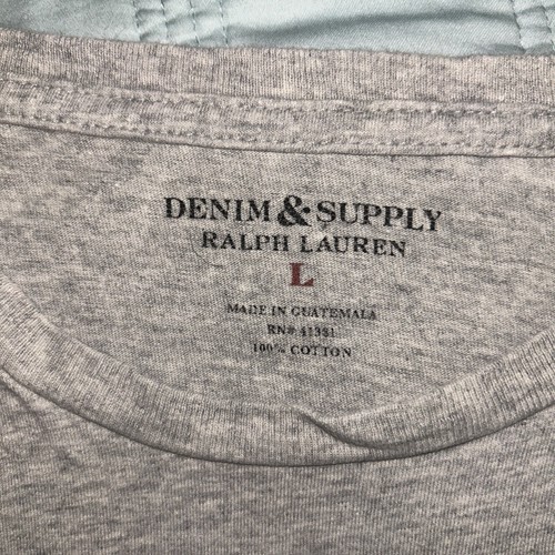 Vintage Ralph Lauren Denim & Supply Skull Bull Graphic T-Shirt - photo 3