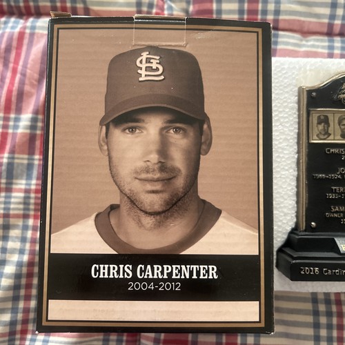 2016 St. Louis Cardinal Hall of Fame Plaque in Box - photo 4