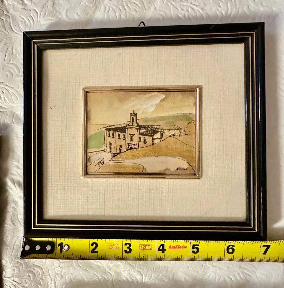 3 Framed Italian Gold & Silver Metal Artworks - photo 2
