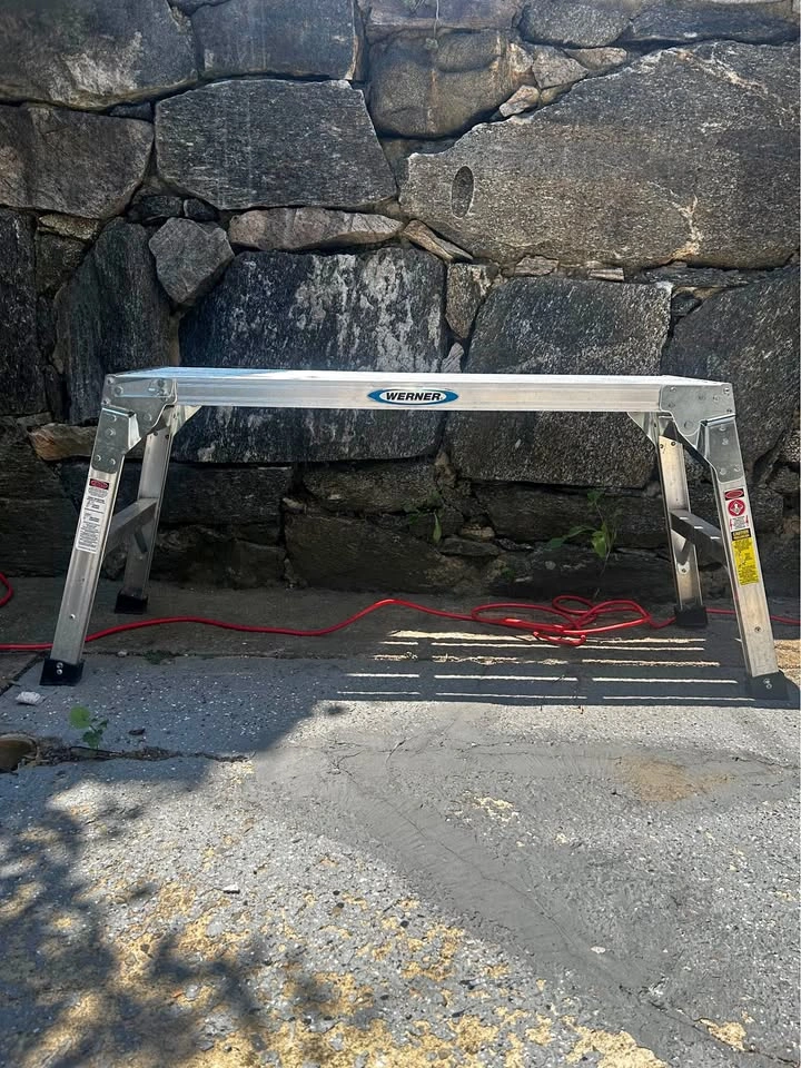 Werner Aluminum Work Platform with 225 lb. Load Capacity
