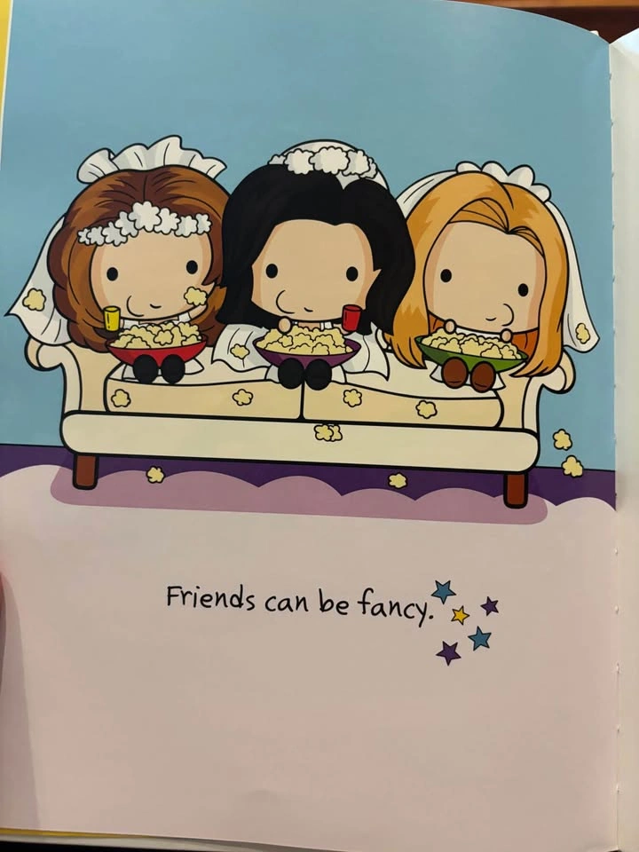 Friends TV show children's book Life is Better with Friends - photo 3