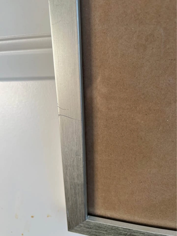 Silver wooden picture frame - photo 3