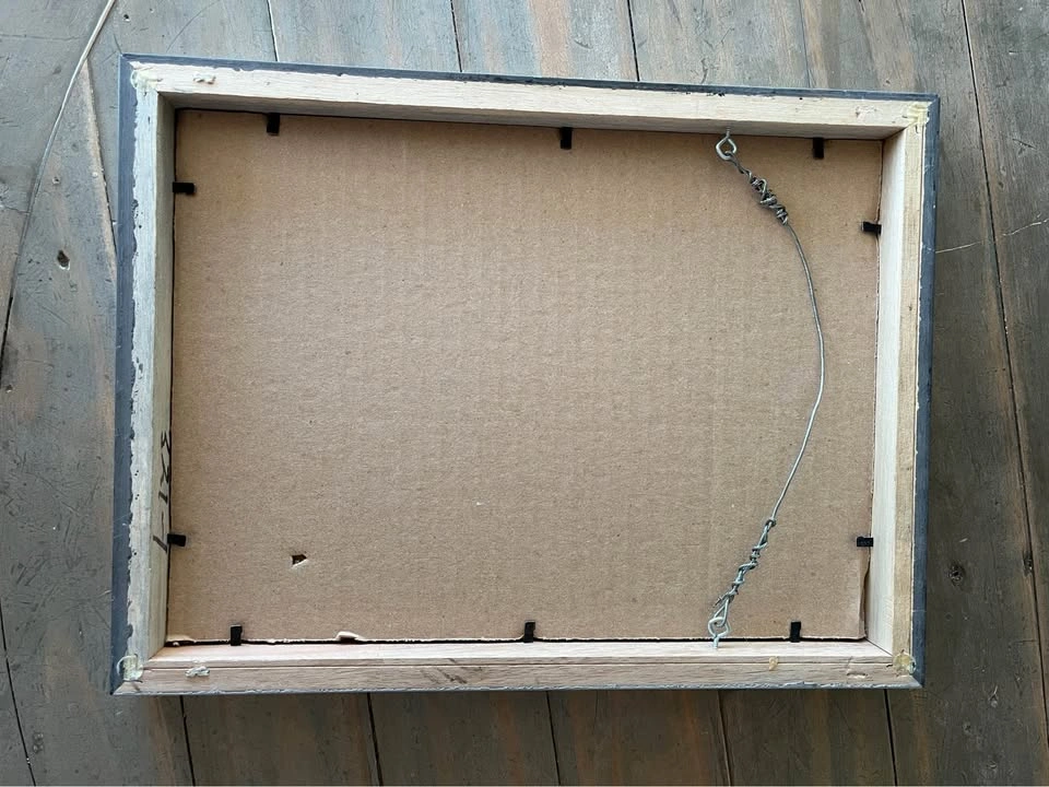 Silver wooden picture frame - photo 4