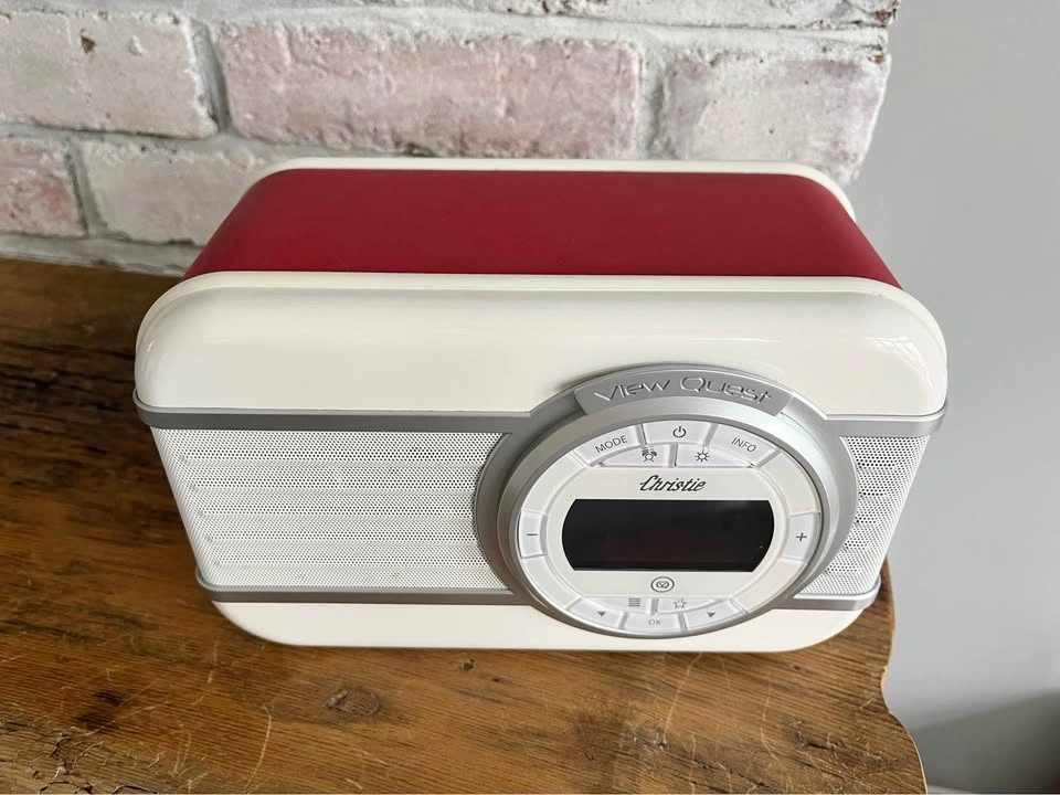 VQ Christie retro style Bluetooth Speaker Radio with alarm (red) - photo 2