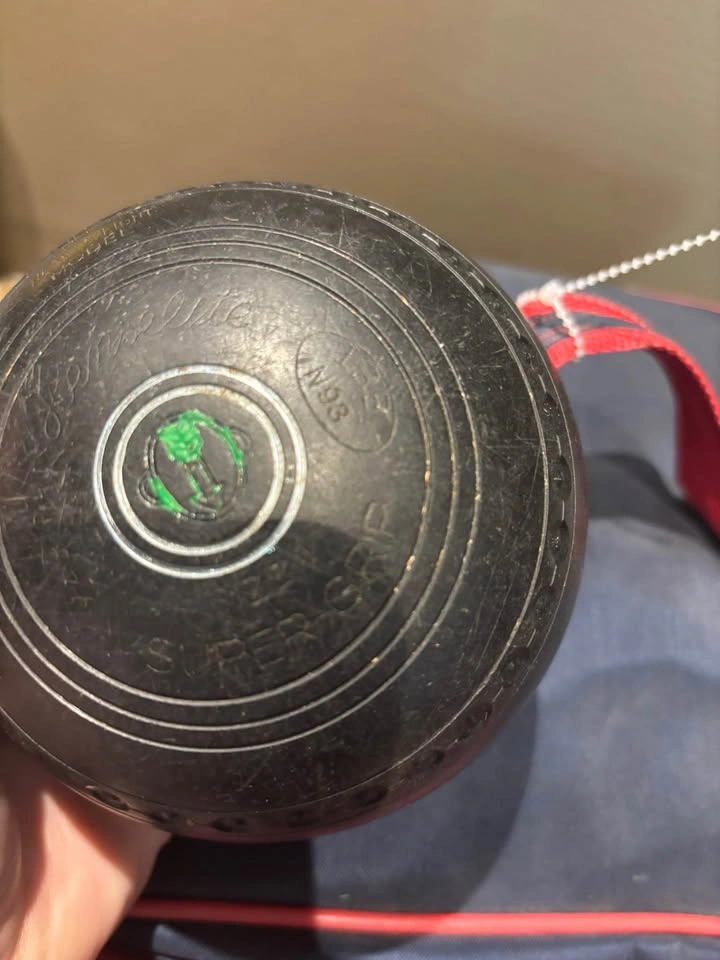 Vintage henselite lawn bowling size 1 - photo 2