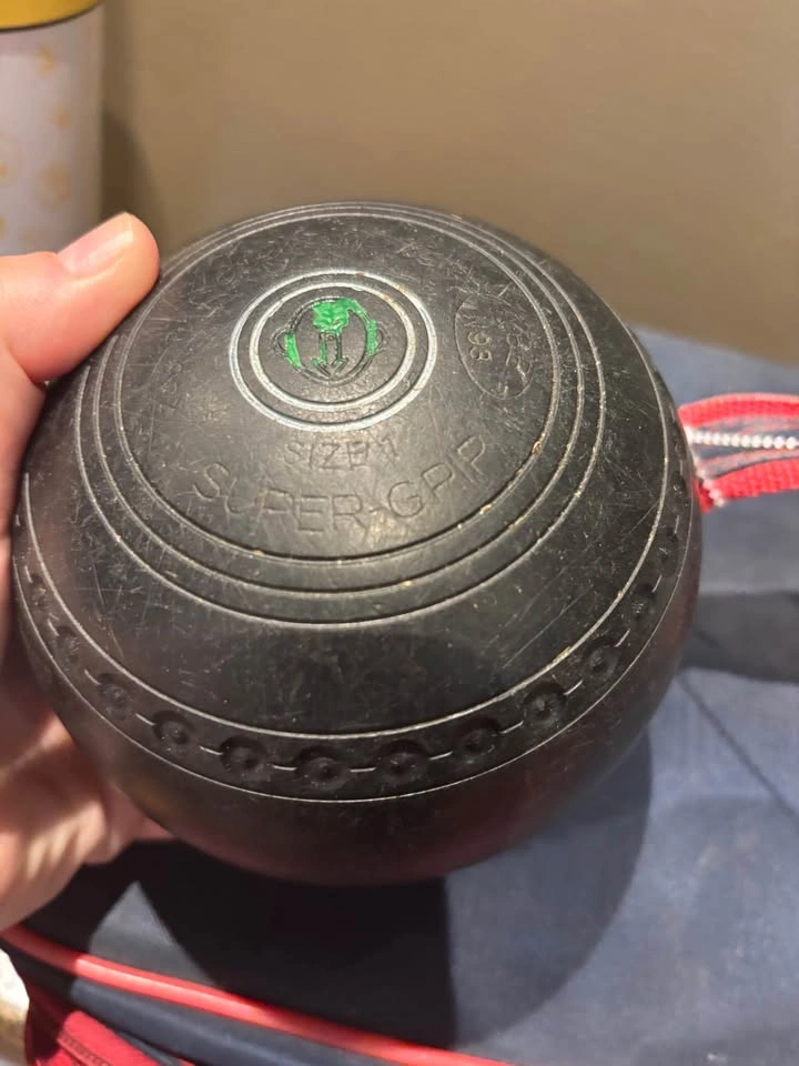 Vintage henselite lawn bowling size 1 - photo 3