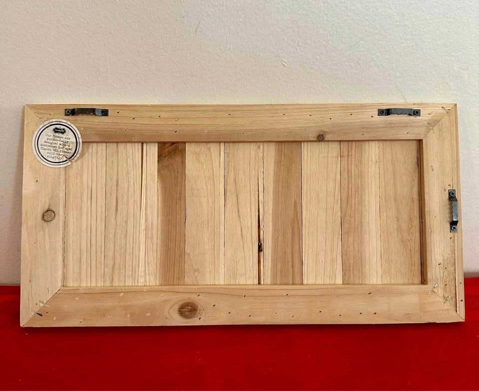 Beautiful Rustic Double Wood Picture Frame - photo 2