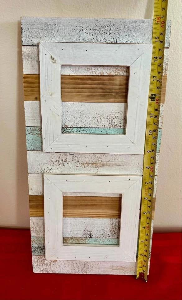 Beautiful Rustic Double Wood Picture Frame - photo 4