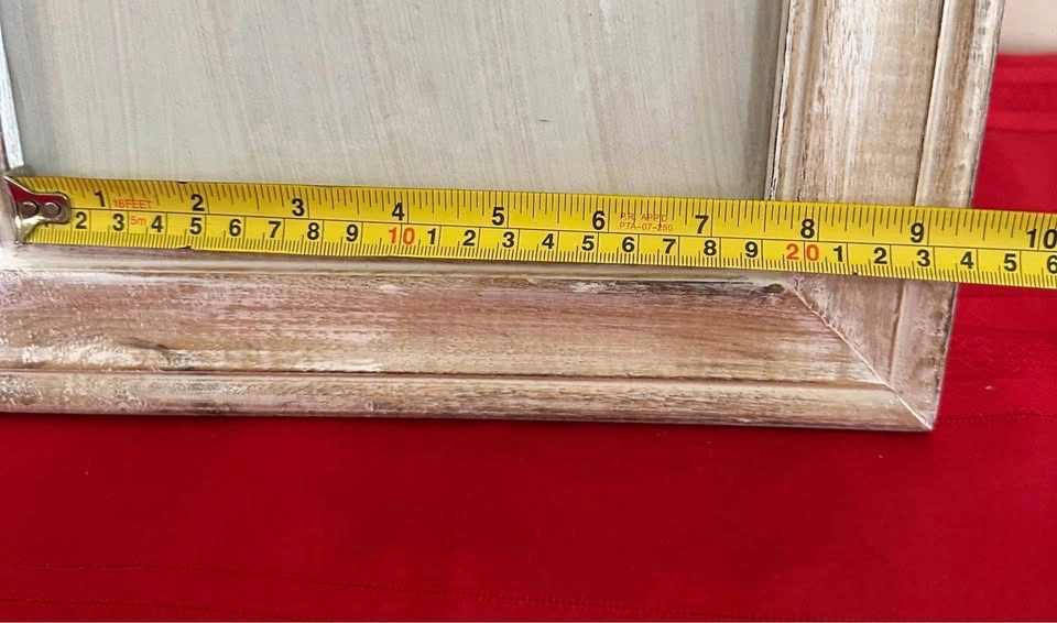 🖼️ Rustic Whitewashed Wooden Picture Frame - photo 5