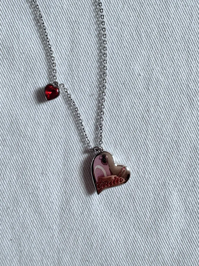 Swarovski Heart Pendant Necklace – Elegant & Timeless! ❤️ thumbnail