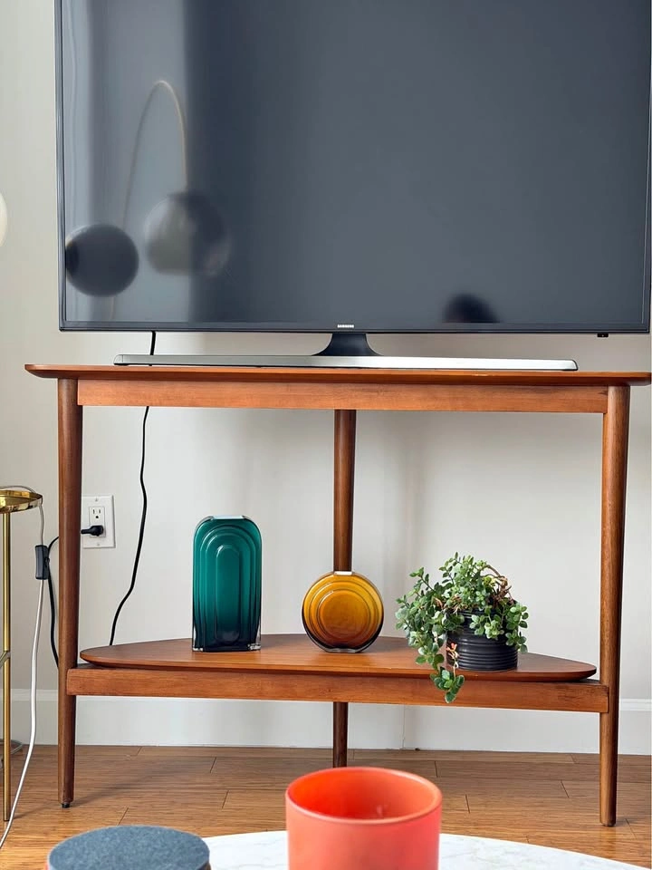West Elm Mid-Century Console Table – Acorn Wood