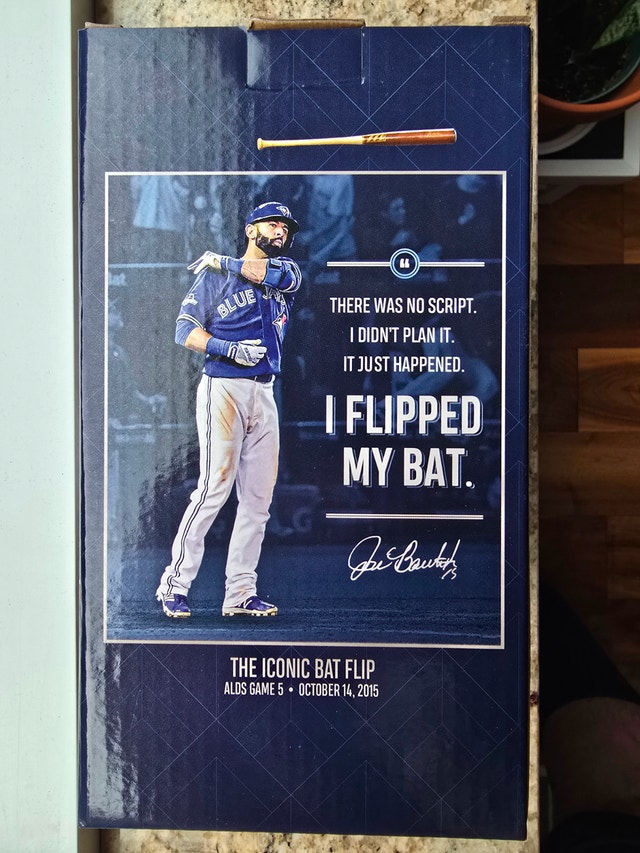 Jose Bautista Bat Flip Bobblehead - photo 4