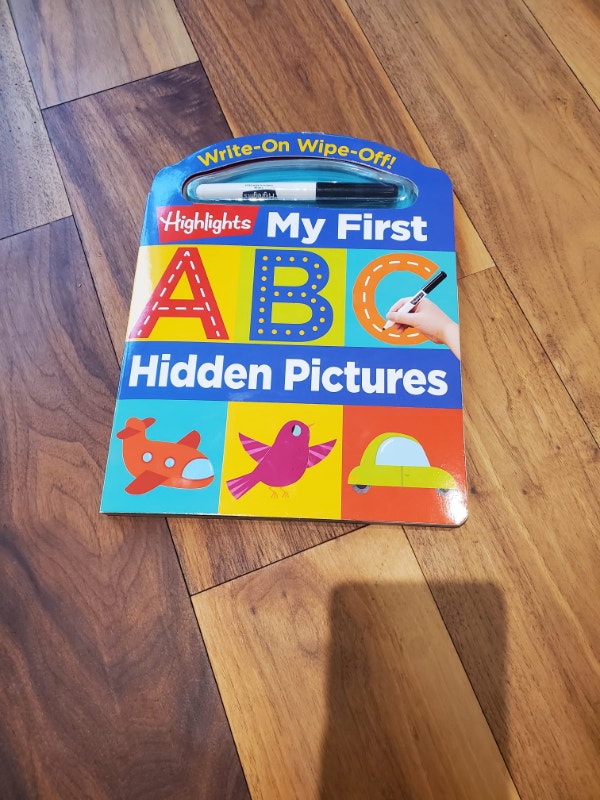 Write-On Wipe-Off My First ABC Hidden Pictures