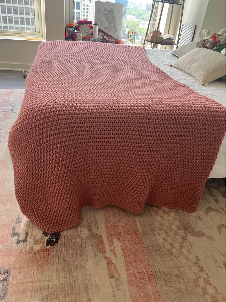 Knit bed blanket (king) - photo 2