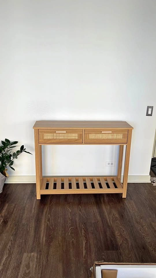 Console table with drawers