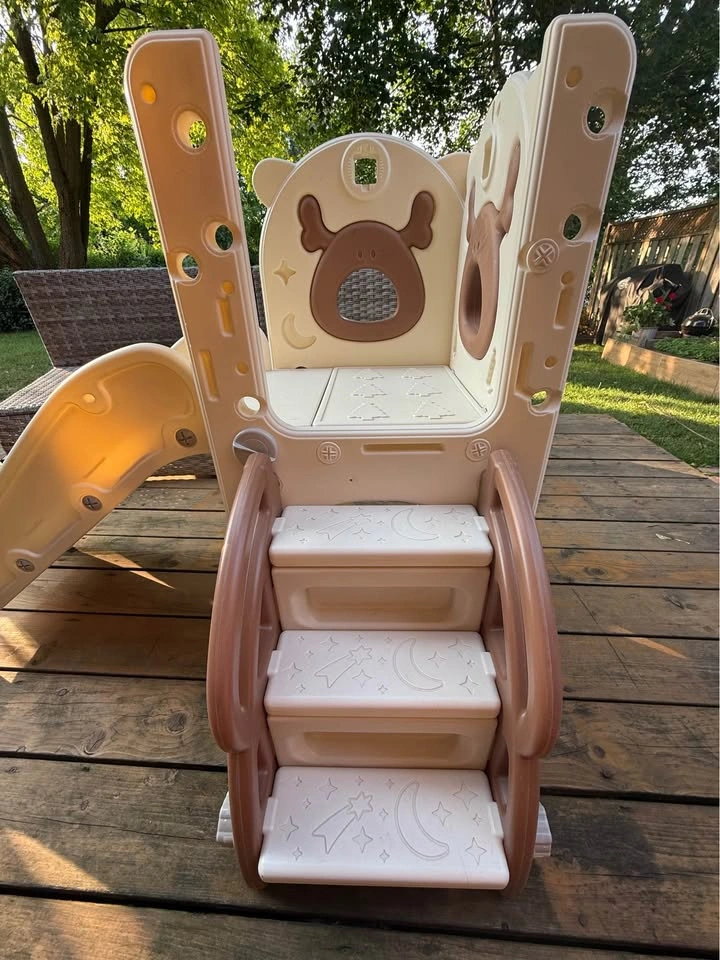 Toddler Climber & Slide – Forest Deer Theme | Fully Assembled - photo 3