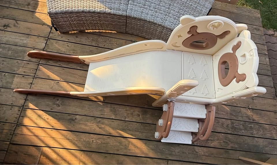 Toddler Climber & Slide – Forest Deer Theme | Fully Assembled - photo 4