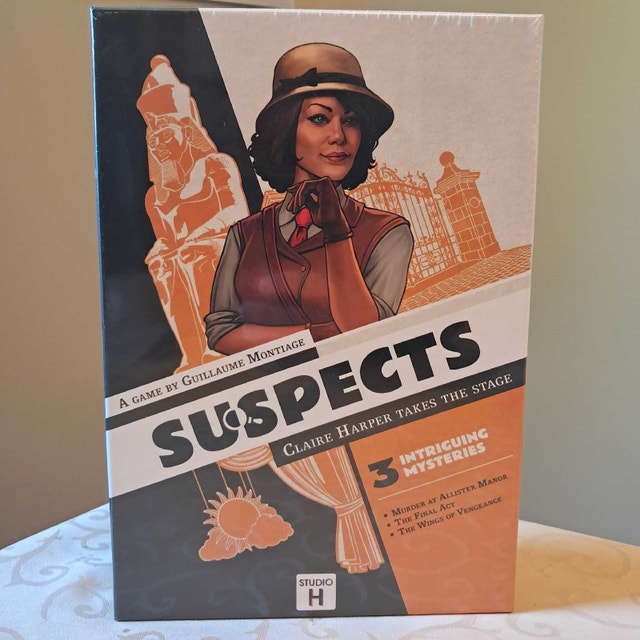 Suspects: Claire Harper Takes the Stage Board Game