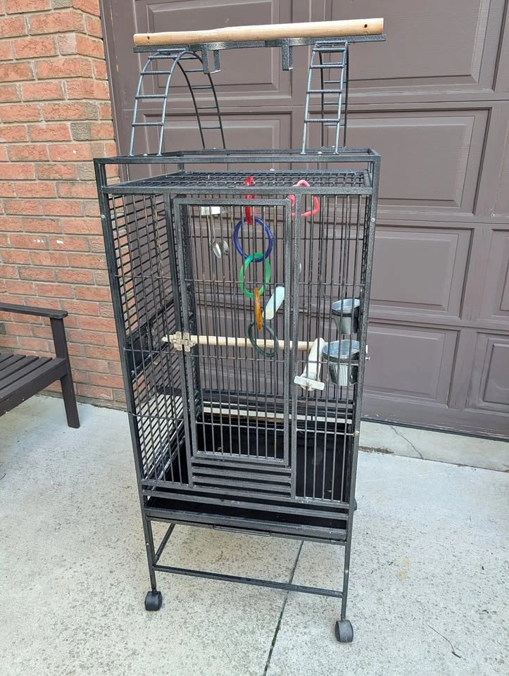 Bird Cage on wheels