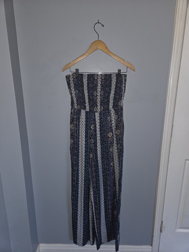 Bohemian Strapless Jumpsuit
