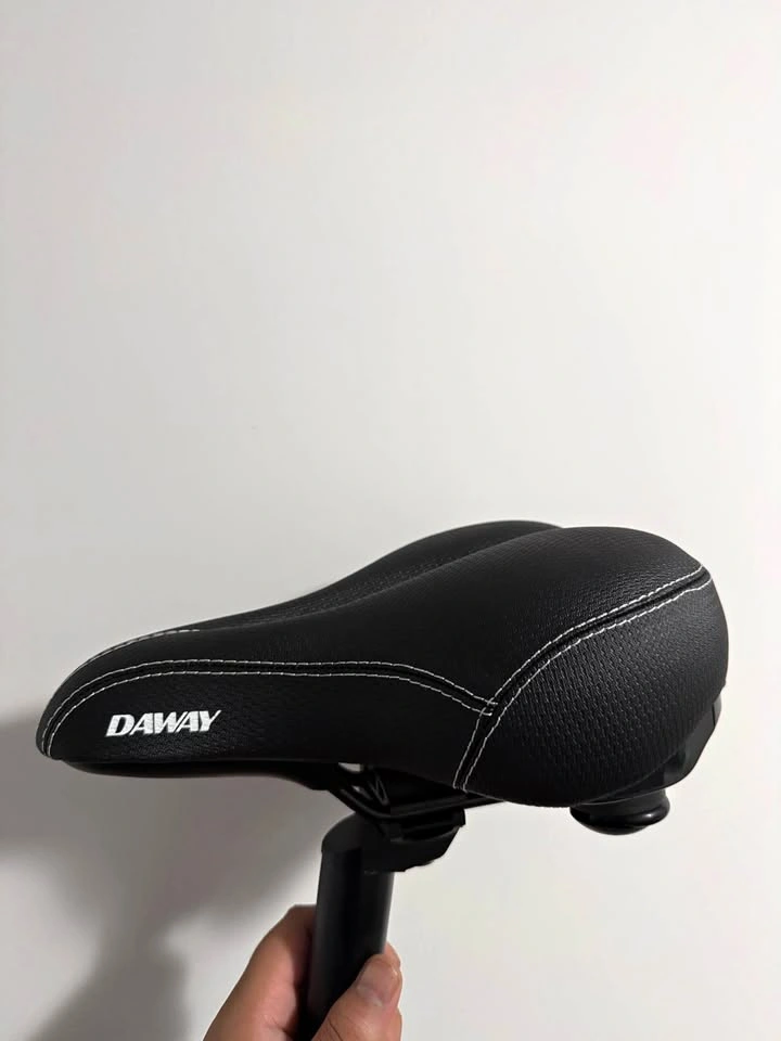 Combo deal DAWAY C99 Comfort Bike Saddle with Seat Post